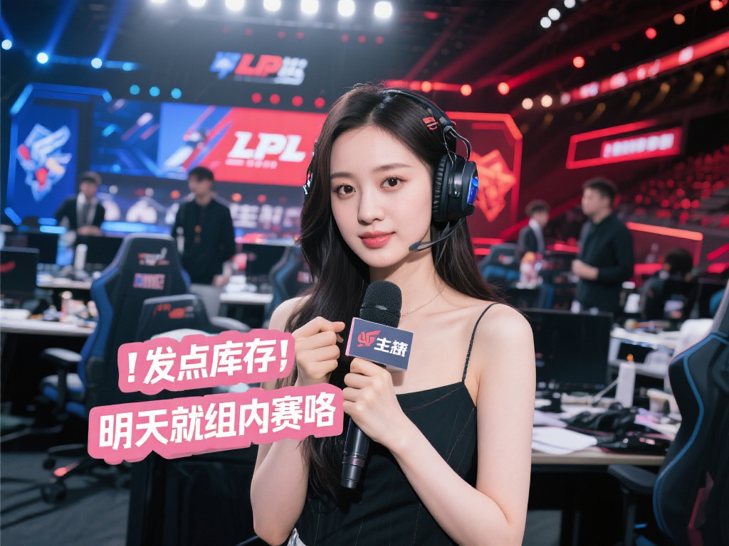 LPL主持小钰晒美照,库存分享迎接组内赛 电竞主播和赛事主持人的生活总是吸引着粉丝